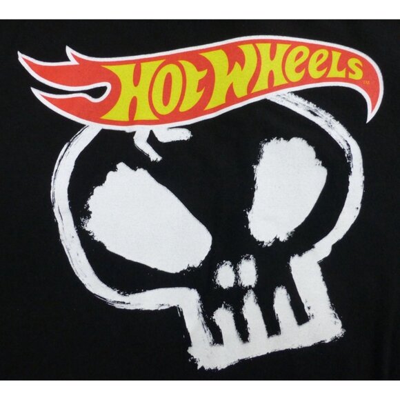 Hot Wheels Skull Monster Trucks Live T-Shirt M Black Tee - Picture 5 of 9